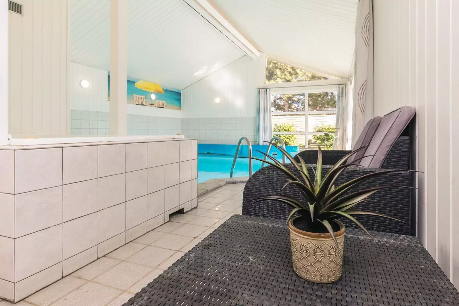 4 sterren vakantie huis in Væggerløse-Zwembad