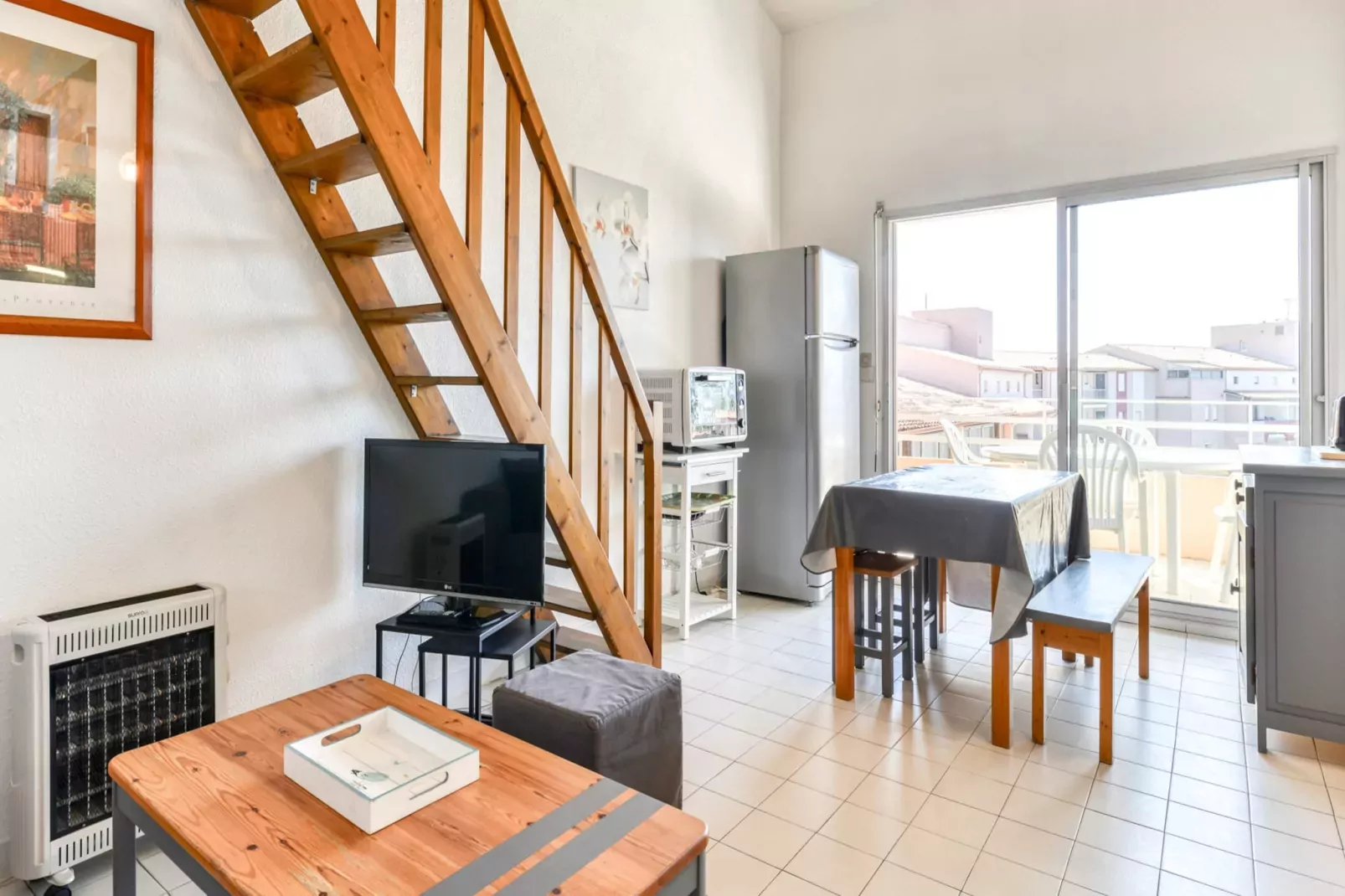 Baie des Anges N°411 - 2P6-Woonkamer