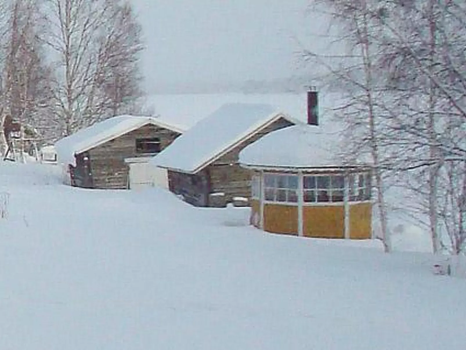 outside
