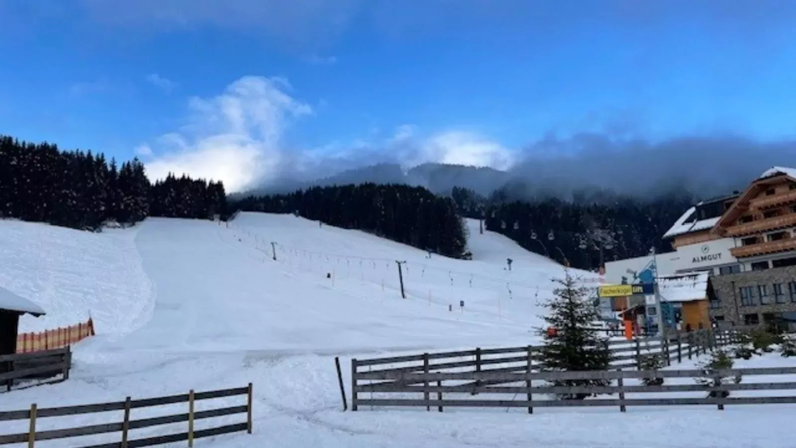 Silverjet-Uitzicht winter