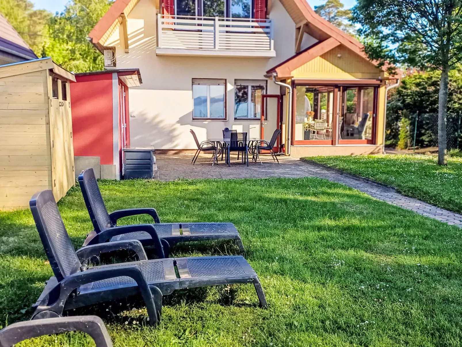 outside