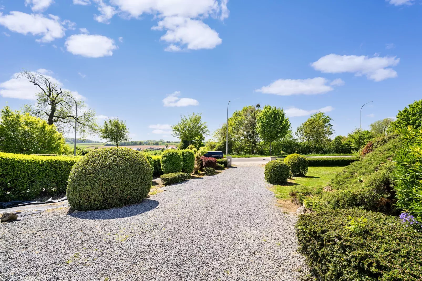 Villa Blickenberg-Uitzicht zomer