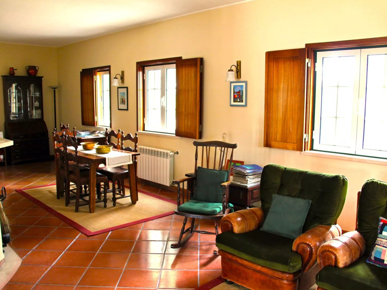 inside