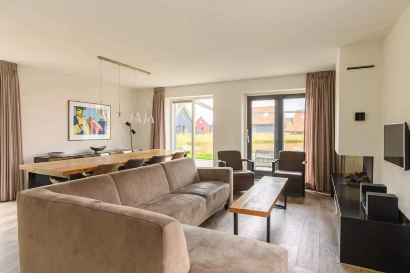Waterpark Langelille 4-Woonkamer