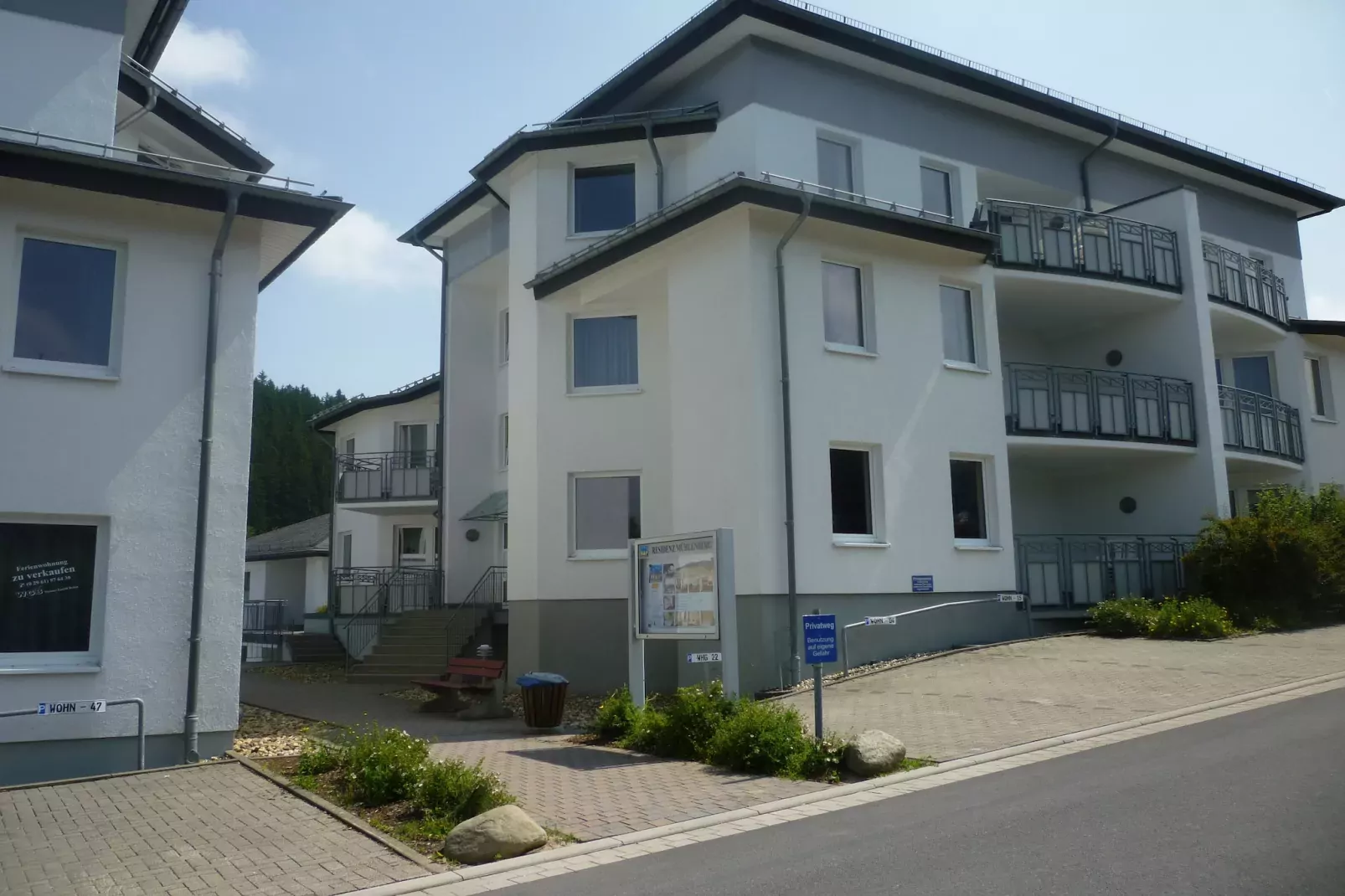 Residenz Mühlenberg-Buitenkant zomer