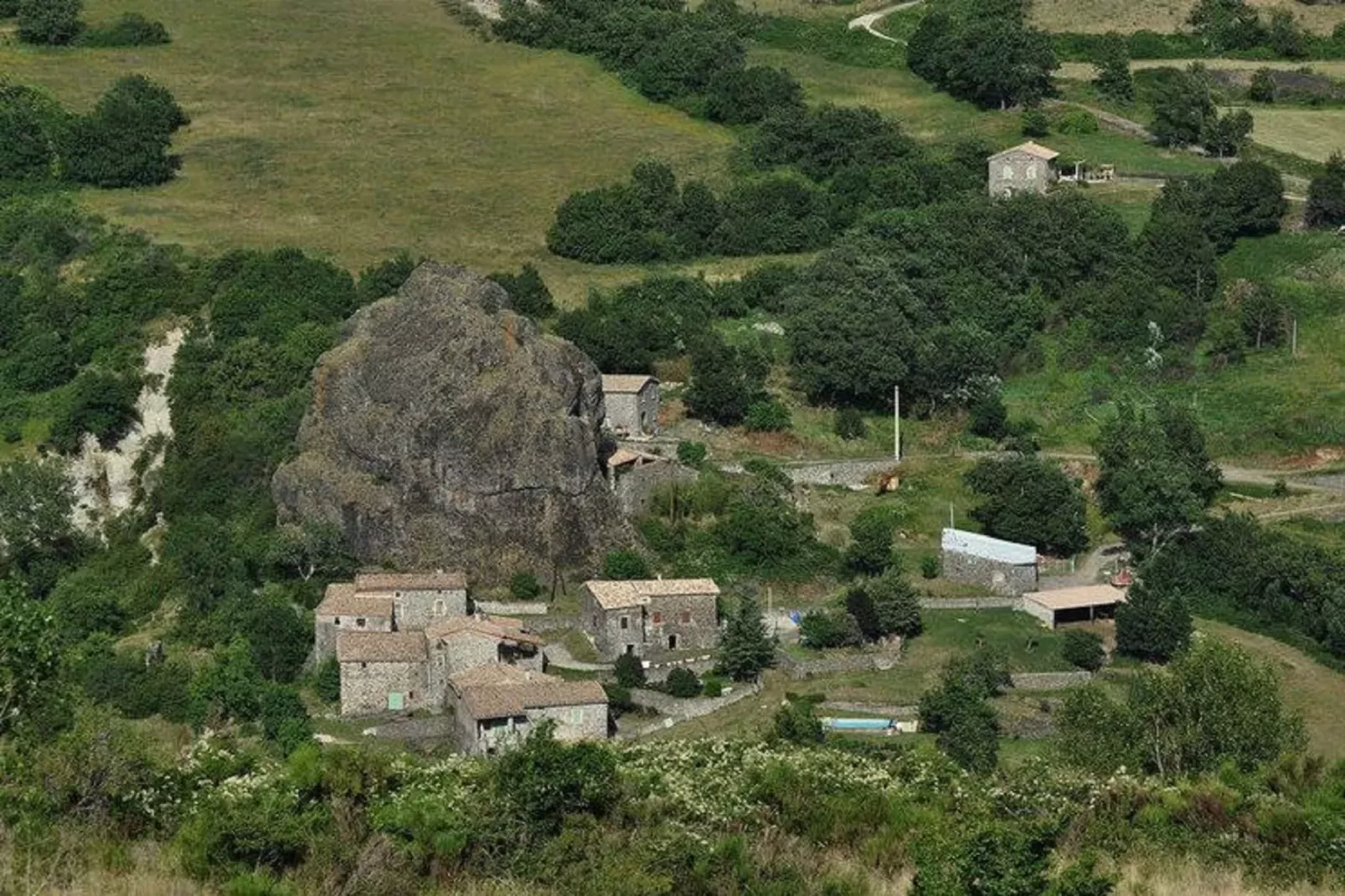 Gite - SAINT PONS-Gebieden zomer 1km