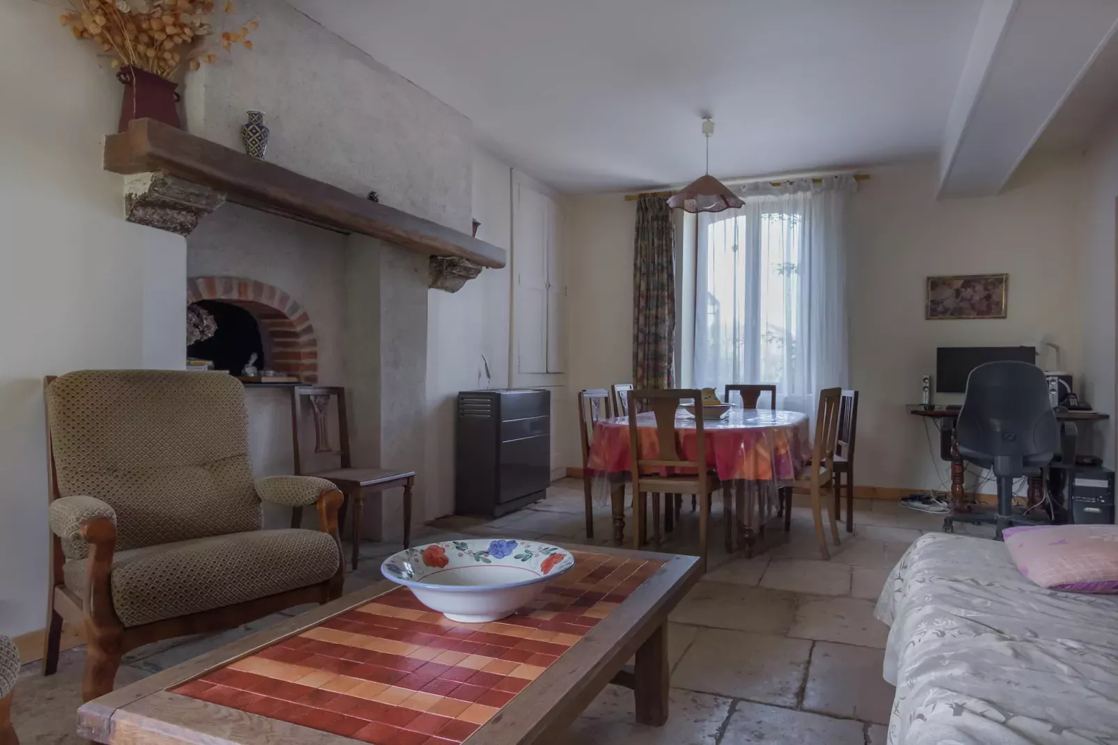 Gite 6 pers près de Châteauroux-Woonkamer