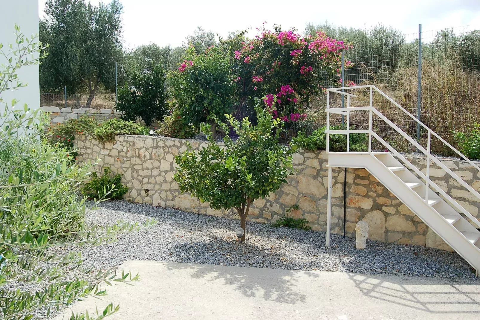 Villa Estia-Tuinen zomer