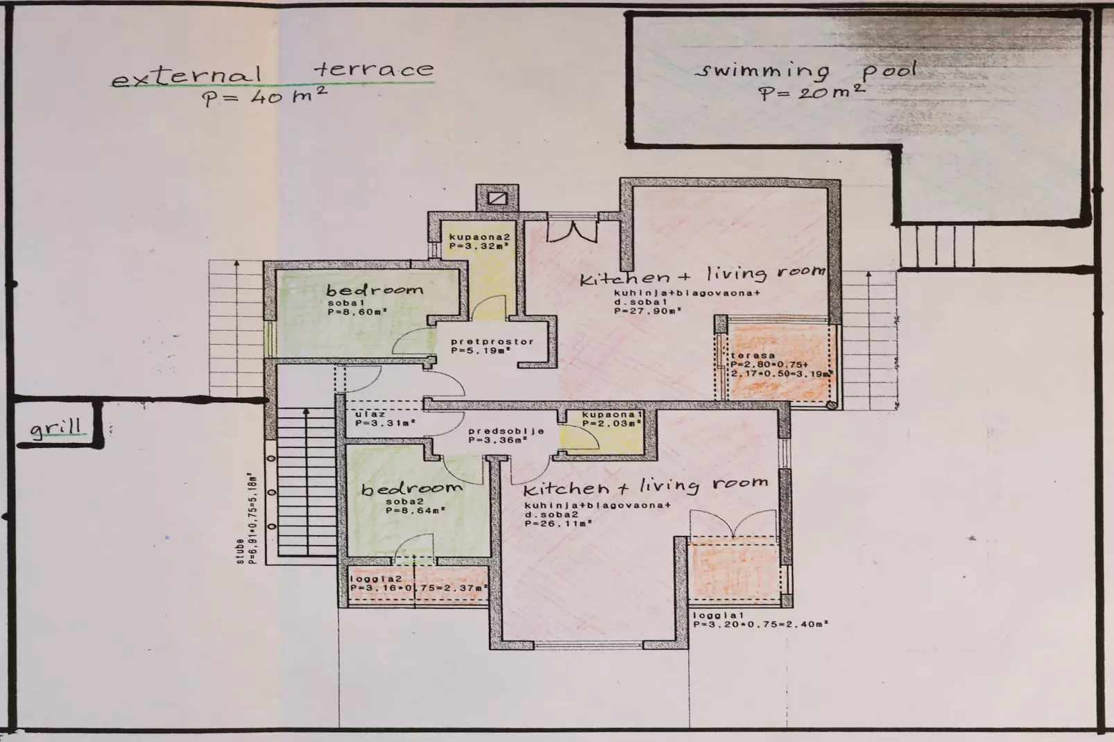 Apartment  Dajana-Faciliteiten