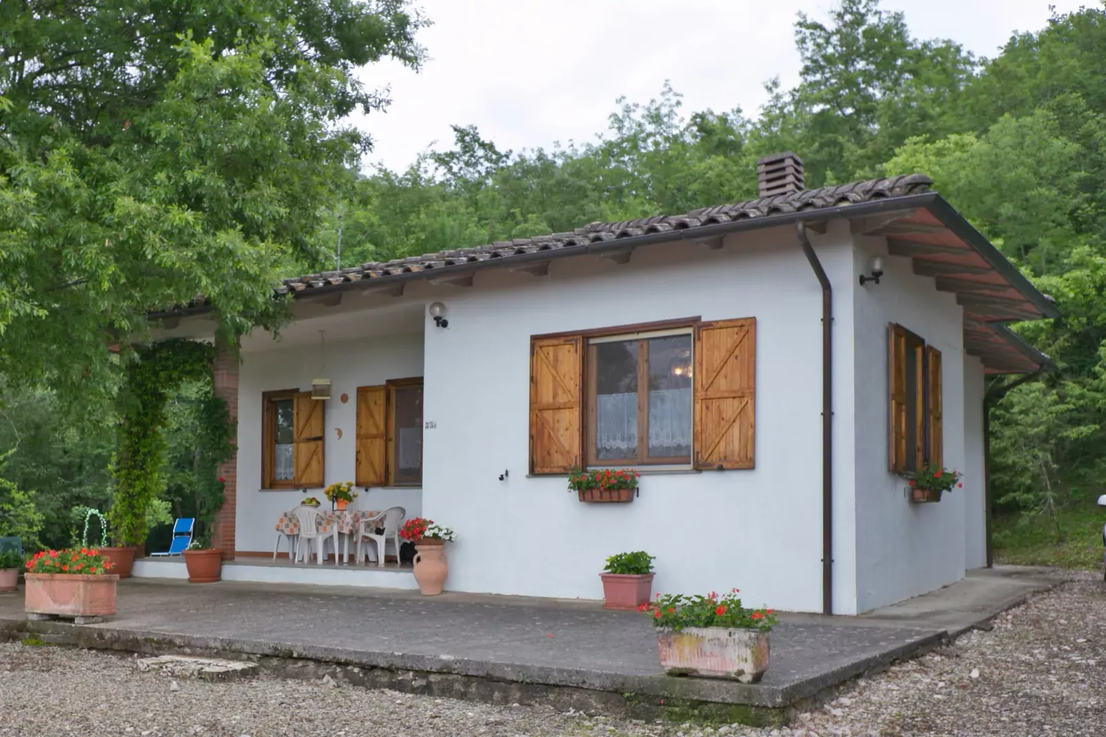 Casa Fiori - I Geranei-Buitenkant zomer