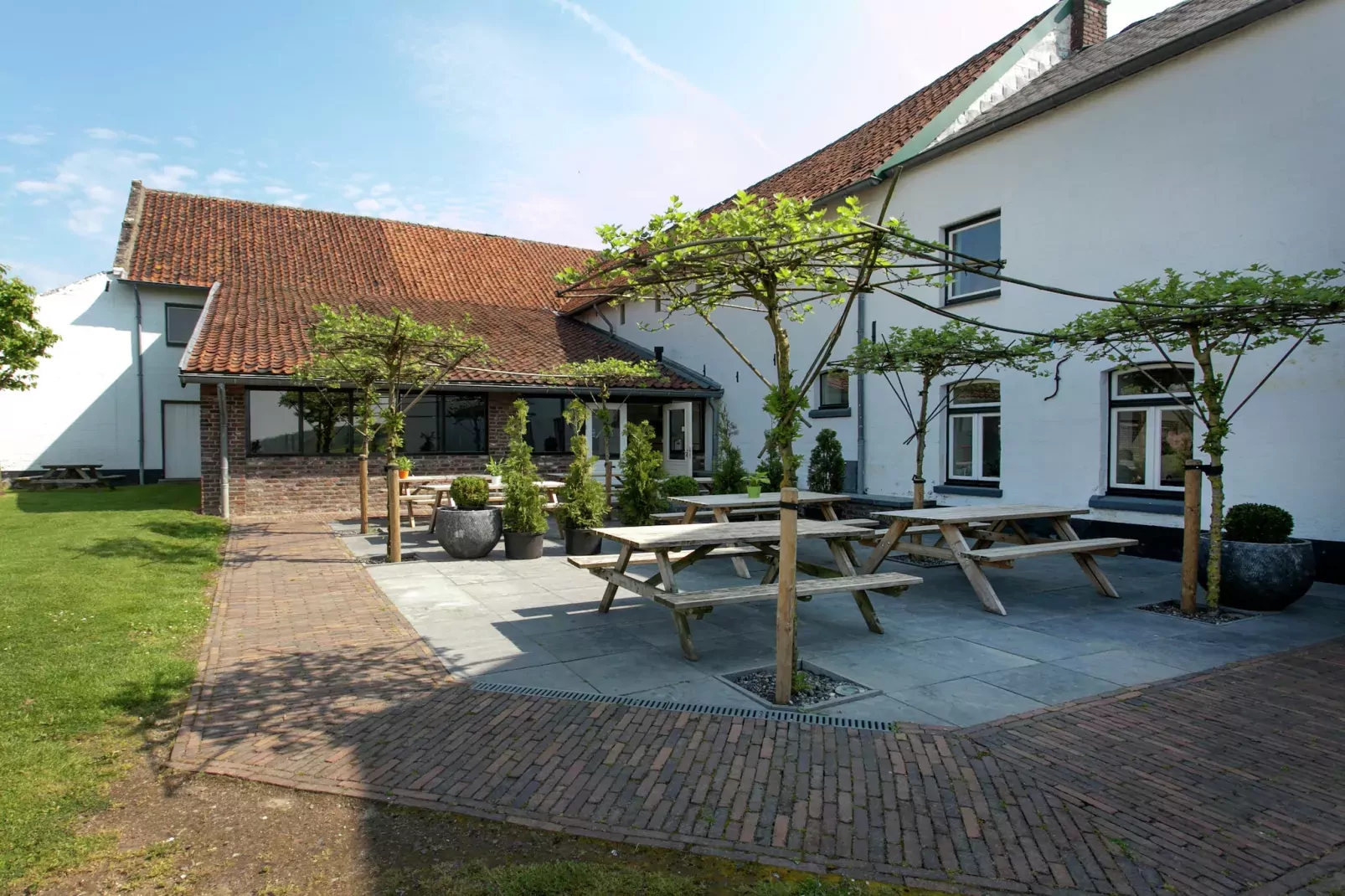 Hoeve de Drogenberg-Terrasbalkon