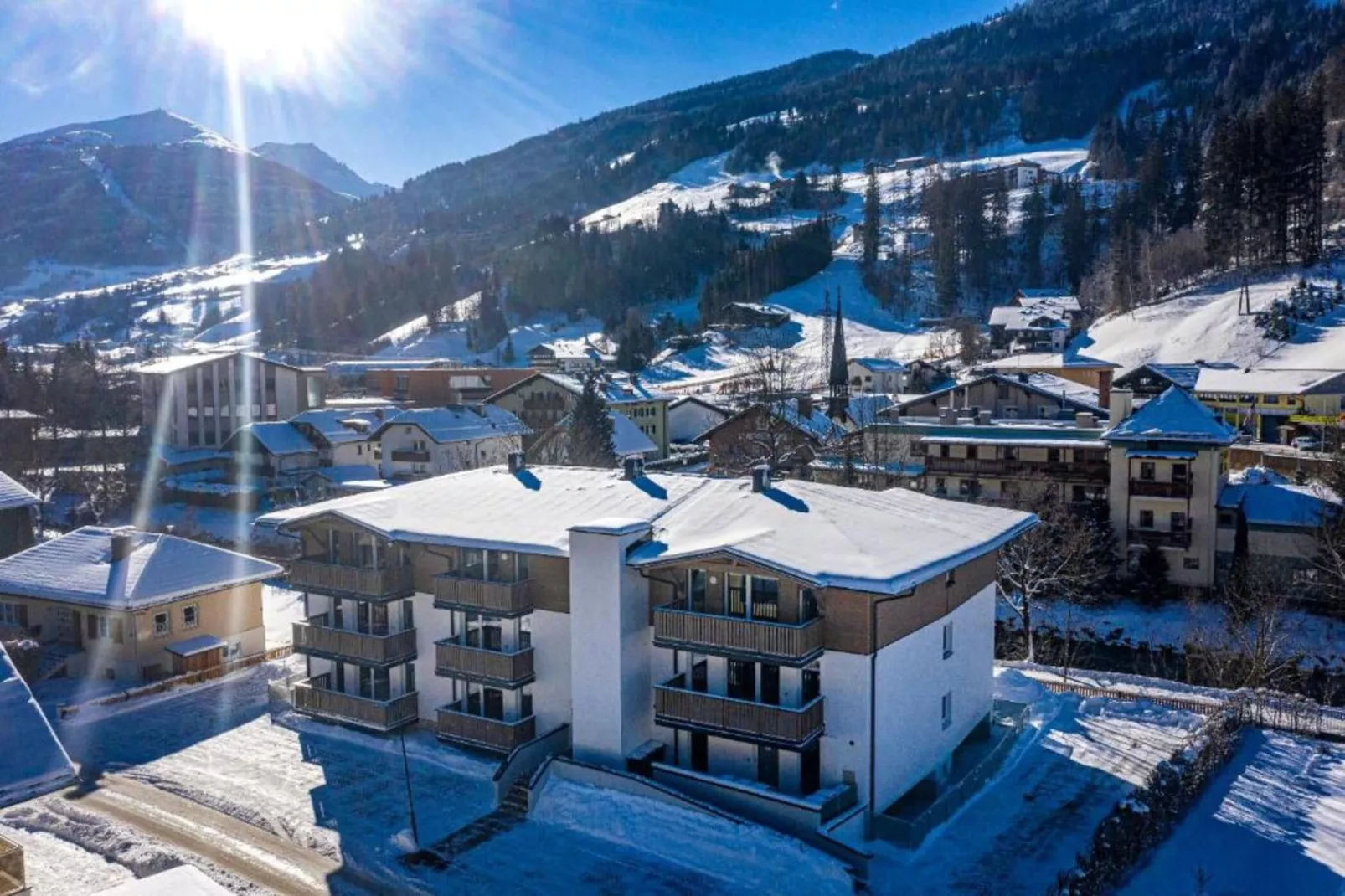 HB3CP Haus Bergblick-Exterieur winter