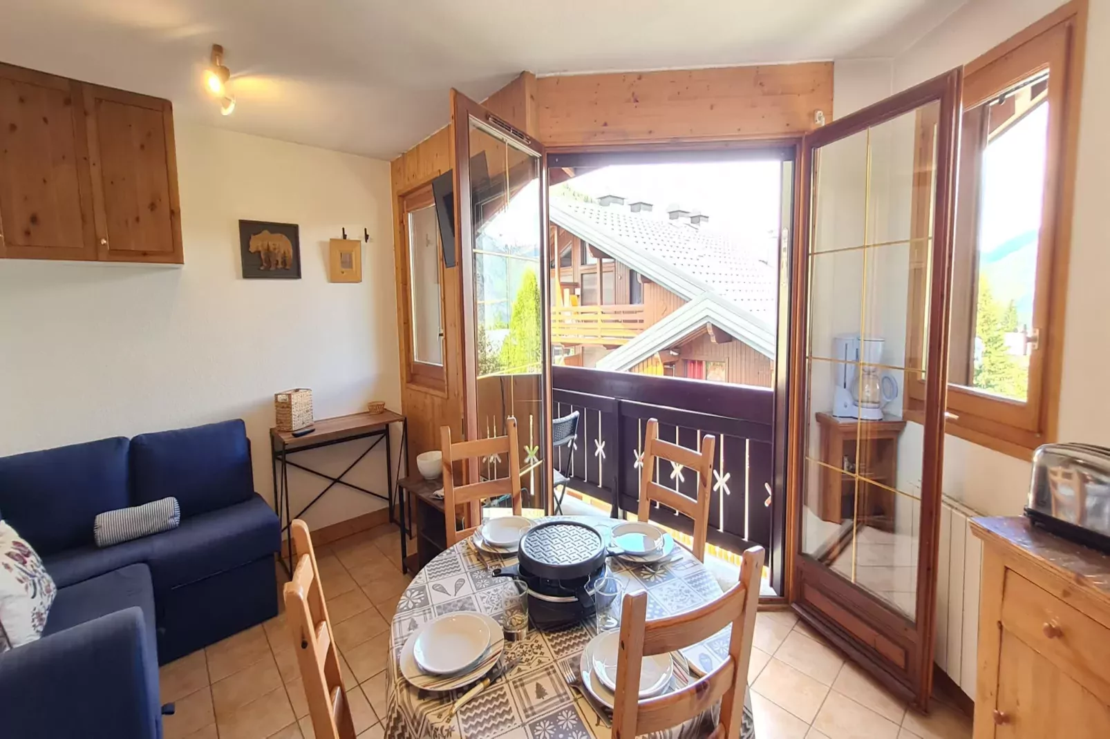 Chalets d'Or D N°217 - ST4-Woonkamer