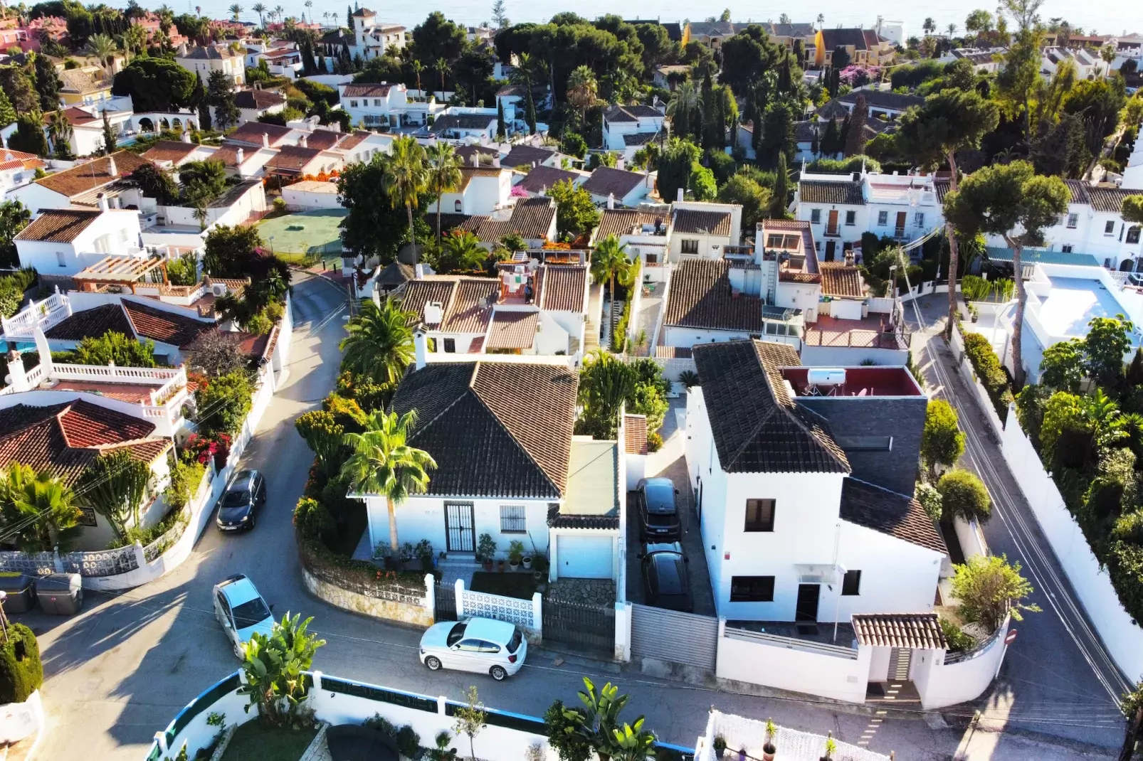 Villa Costa del Sol-Gebieden zomer 1km