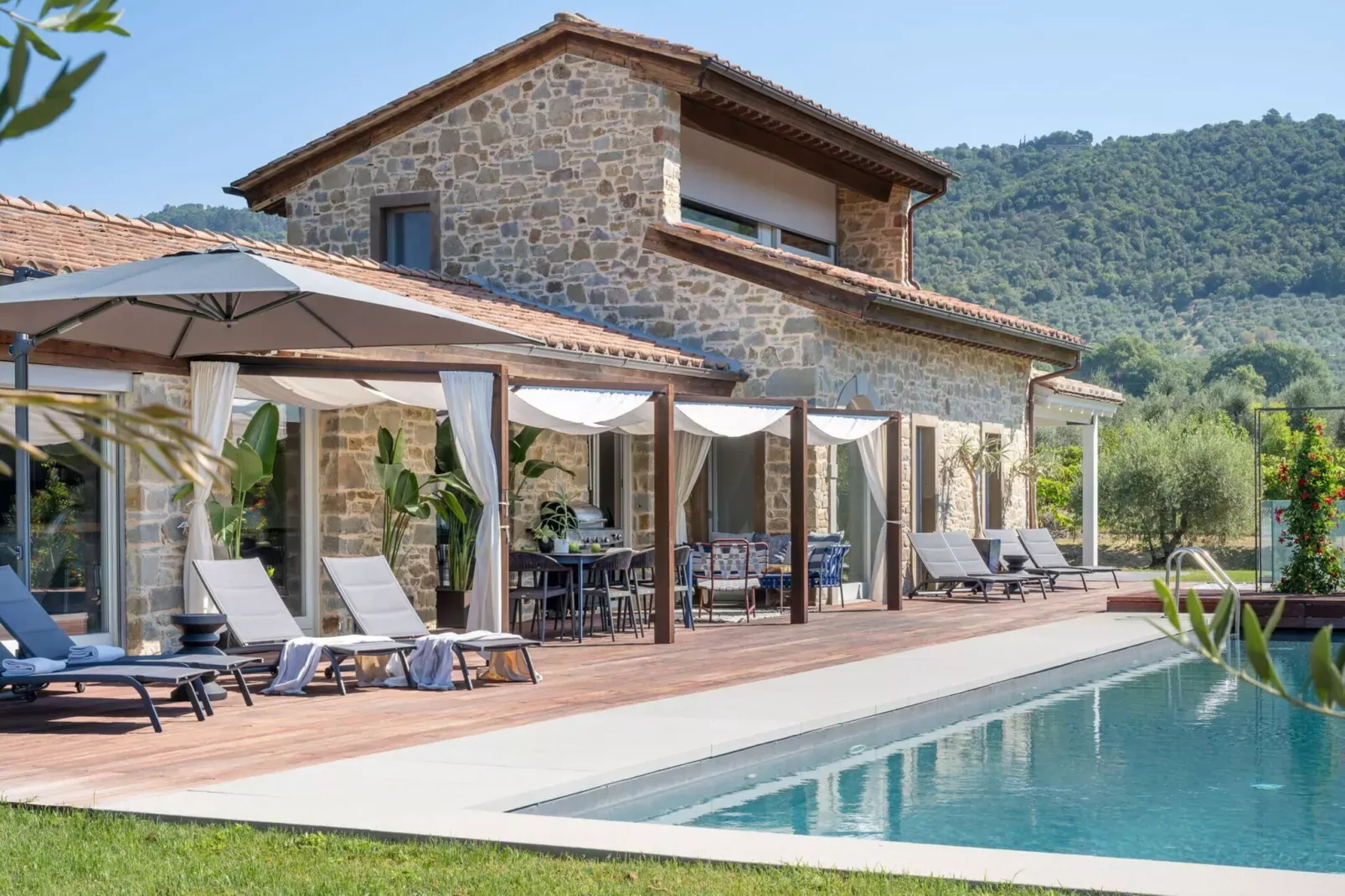 Villa Lilli SPA-Buitenkant zomer