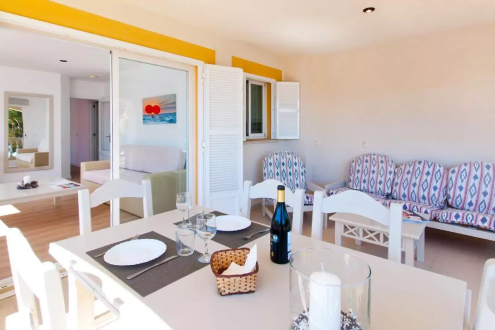Apartamento playa Primera planta  2.3-Woonkamer