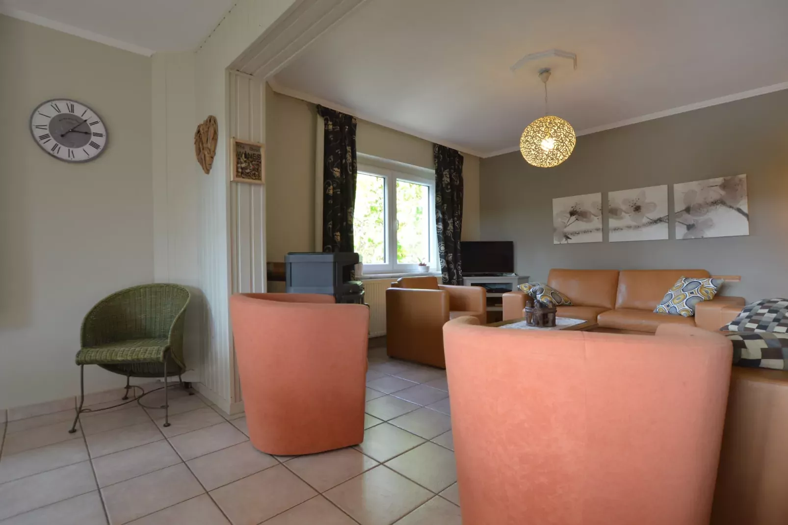 La Meulière-Woonkamer