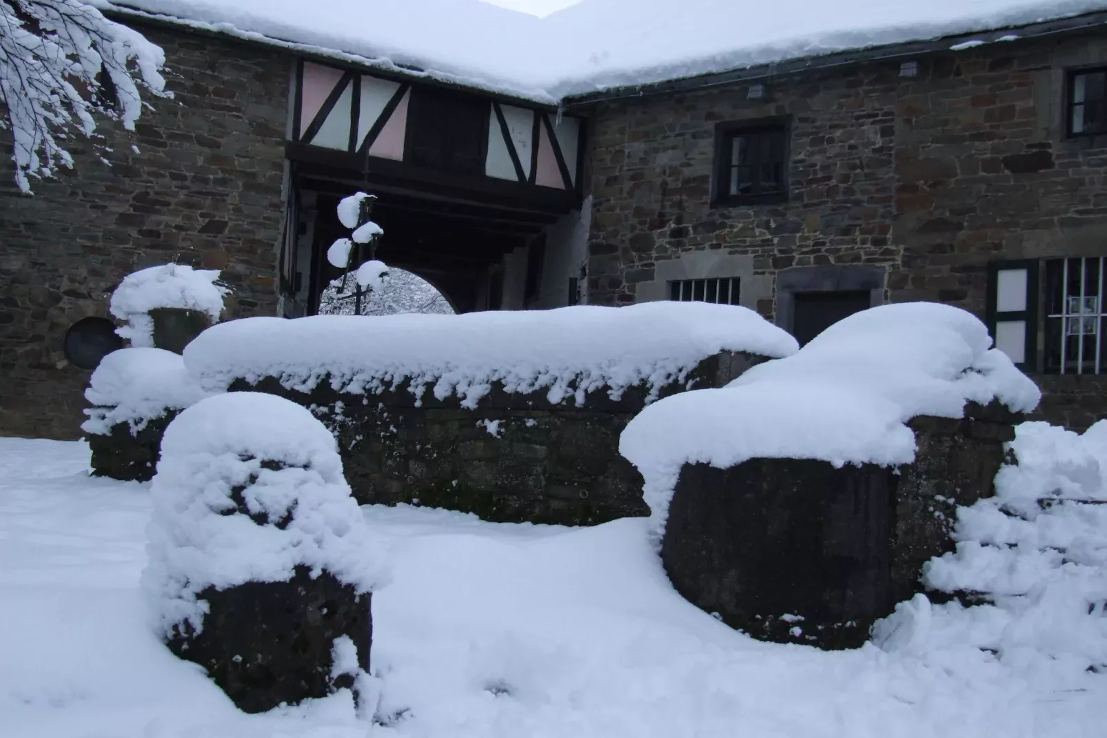 Koetshuis Loft-Exterieur winter