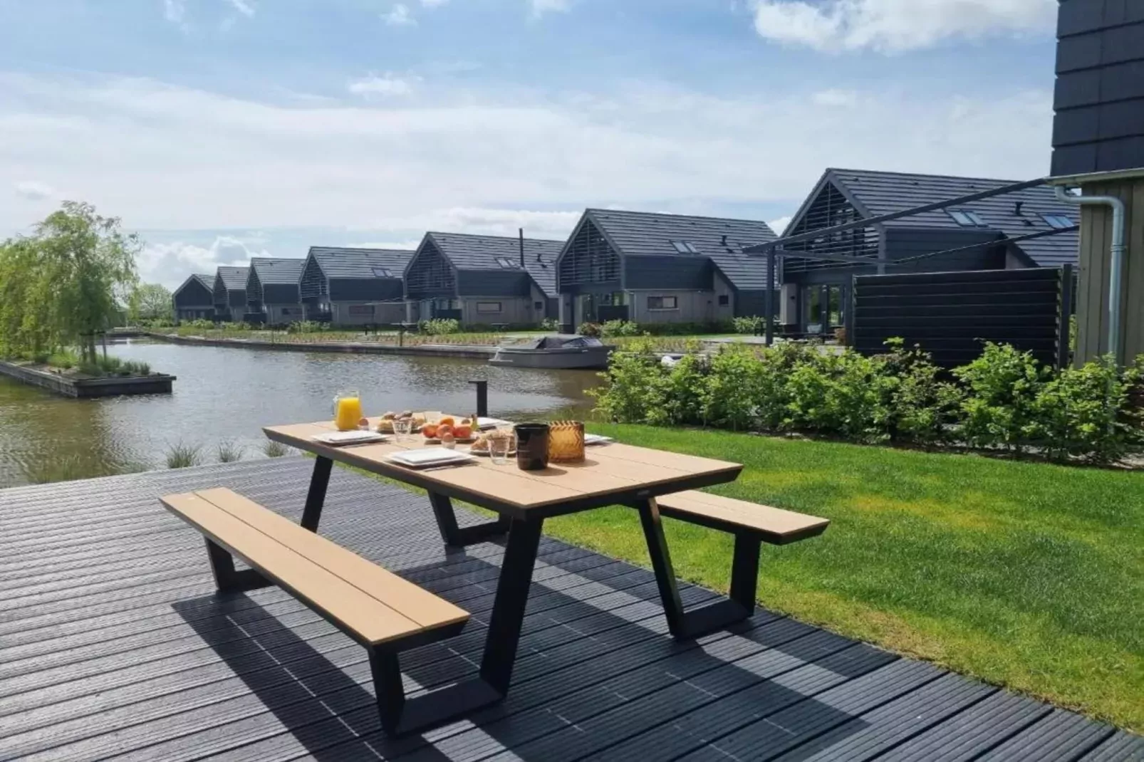 Watervilla Trettjin-Sfeer