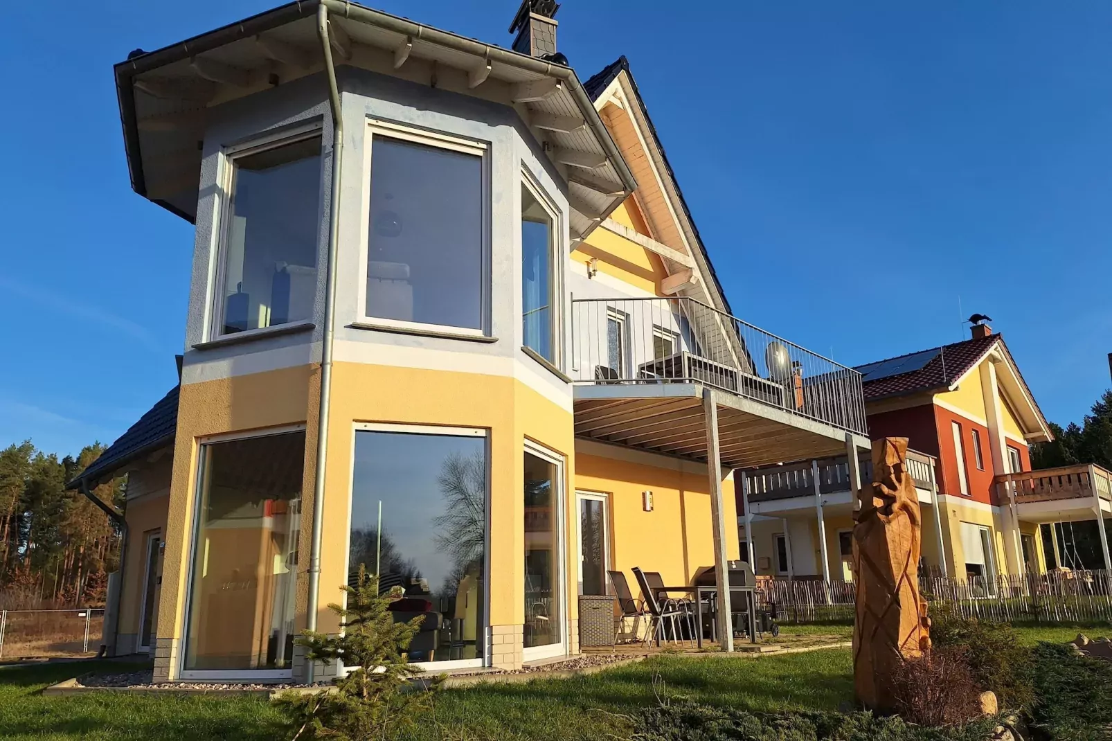Ferienwohnung Seeblick-Buitenkant zomer