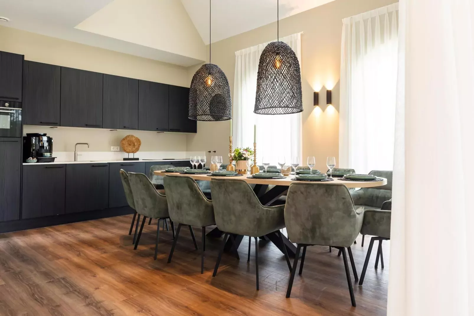 Bos Villa met Sauna  8 personen-Keuken