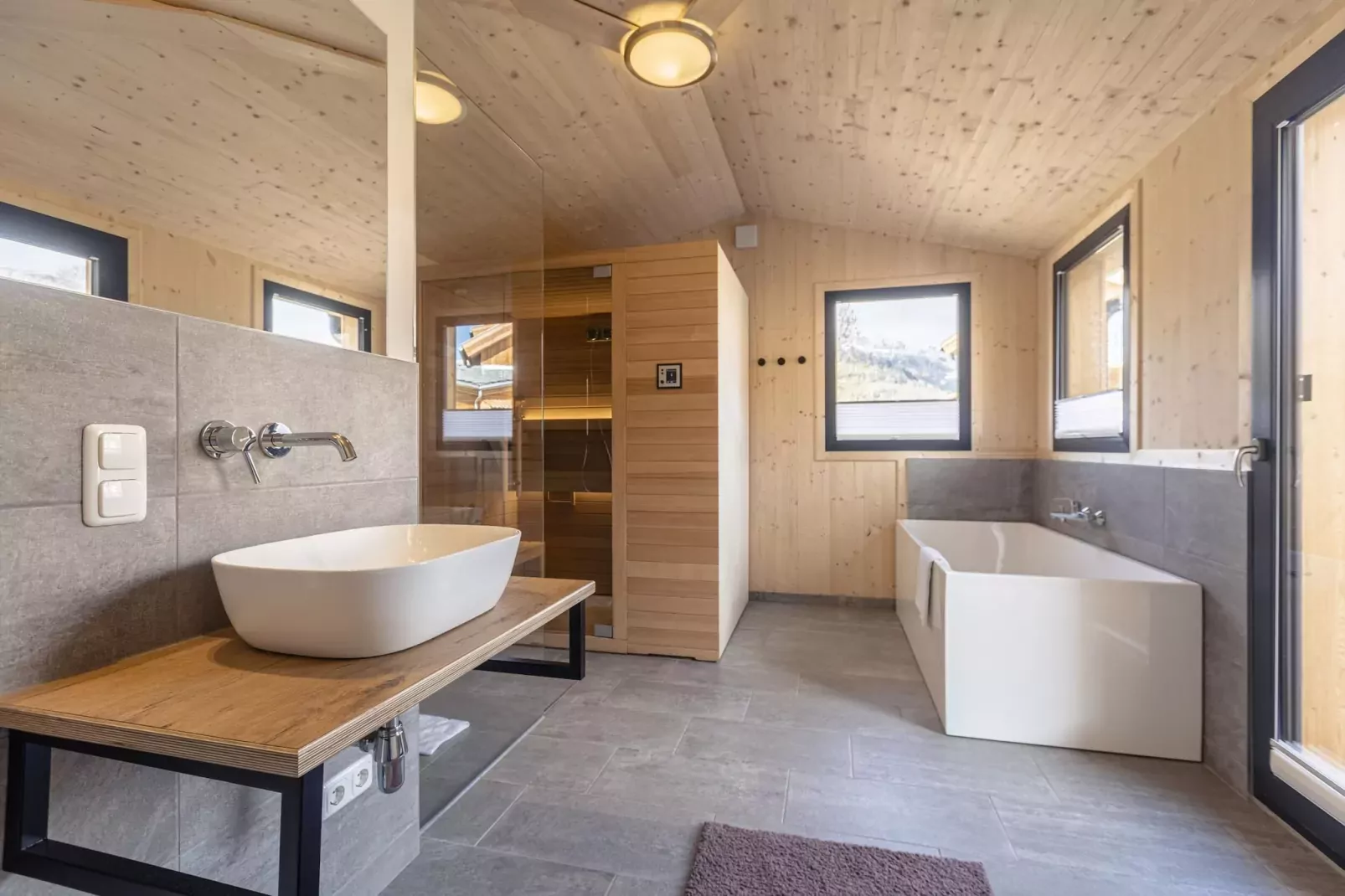 Kreischberg Chalets 60-Badkamer