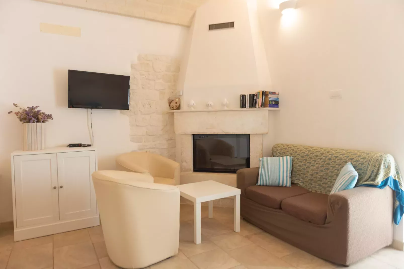 Villa Le Nacchere in Cisternino-Woonkamer