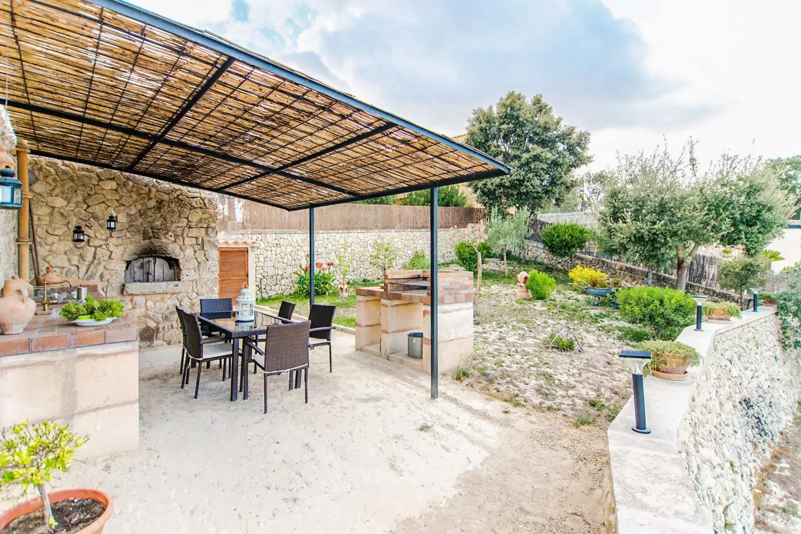 Es Turo Daviu, Finca 5StarsHome Mallorca-Terrasbalkon