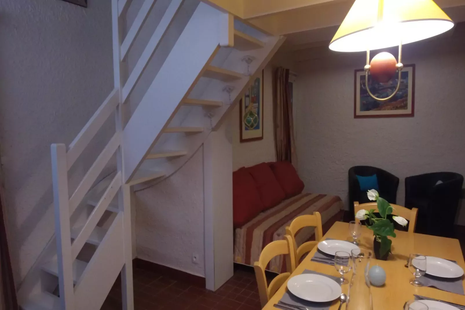 Belle-Île-en-Mer/Gîte 4 Pièces 8 Personnes 1 bébé 2 salles d'eau-Eetkamer