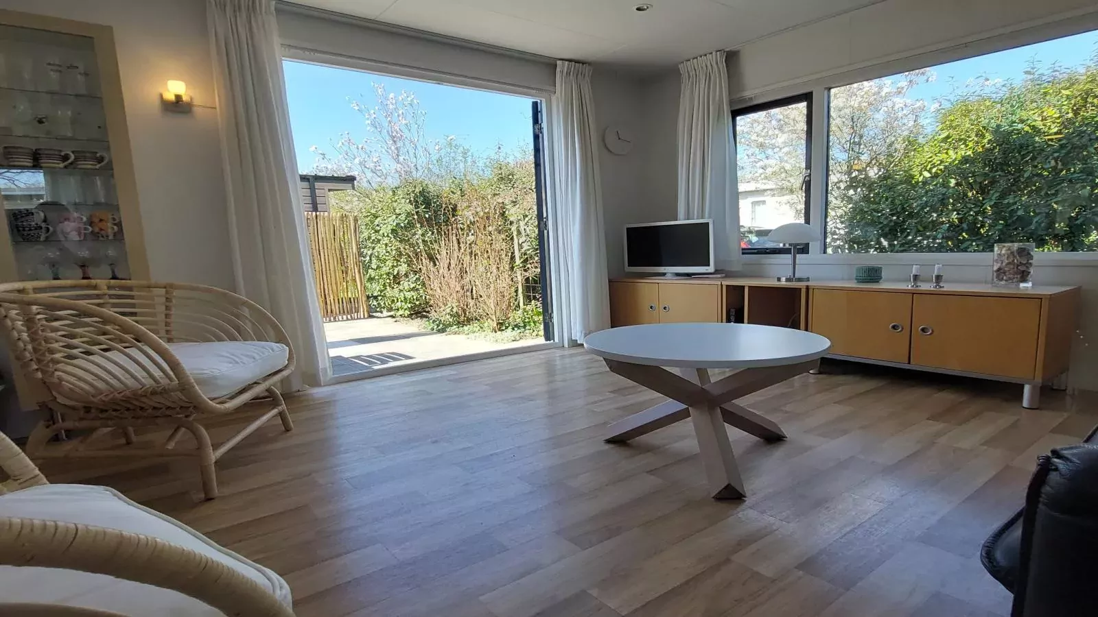 Chalet Sea Birds-Woonkamer