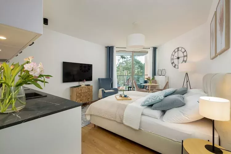 Apartament Mazowiecka 2A Nr 317 Pobierowo-Woonkamer