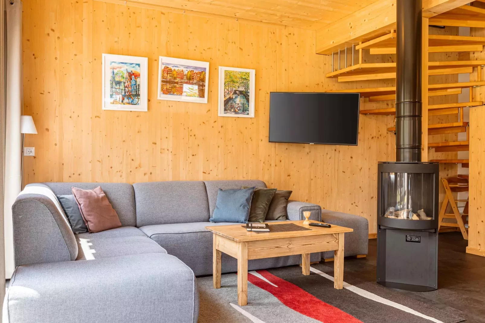Kreischberg Chalets 49a-Woonkamer