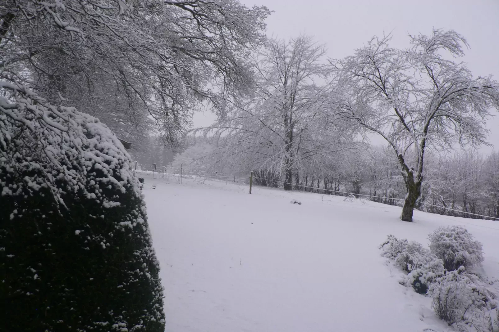 La Bergerie-Tuin winter