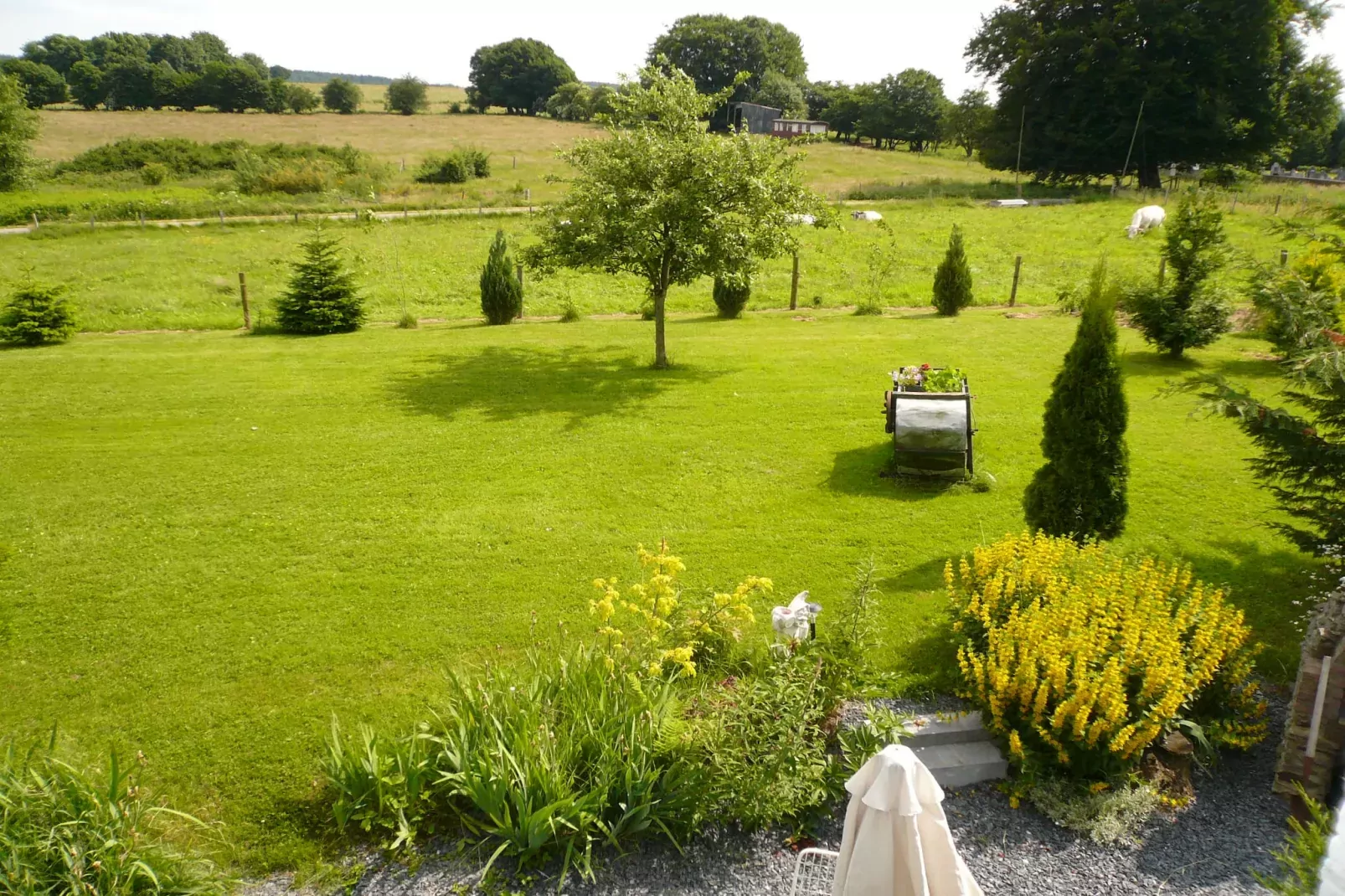 Le Domaine des Arts-Tuinen zomer