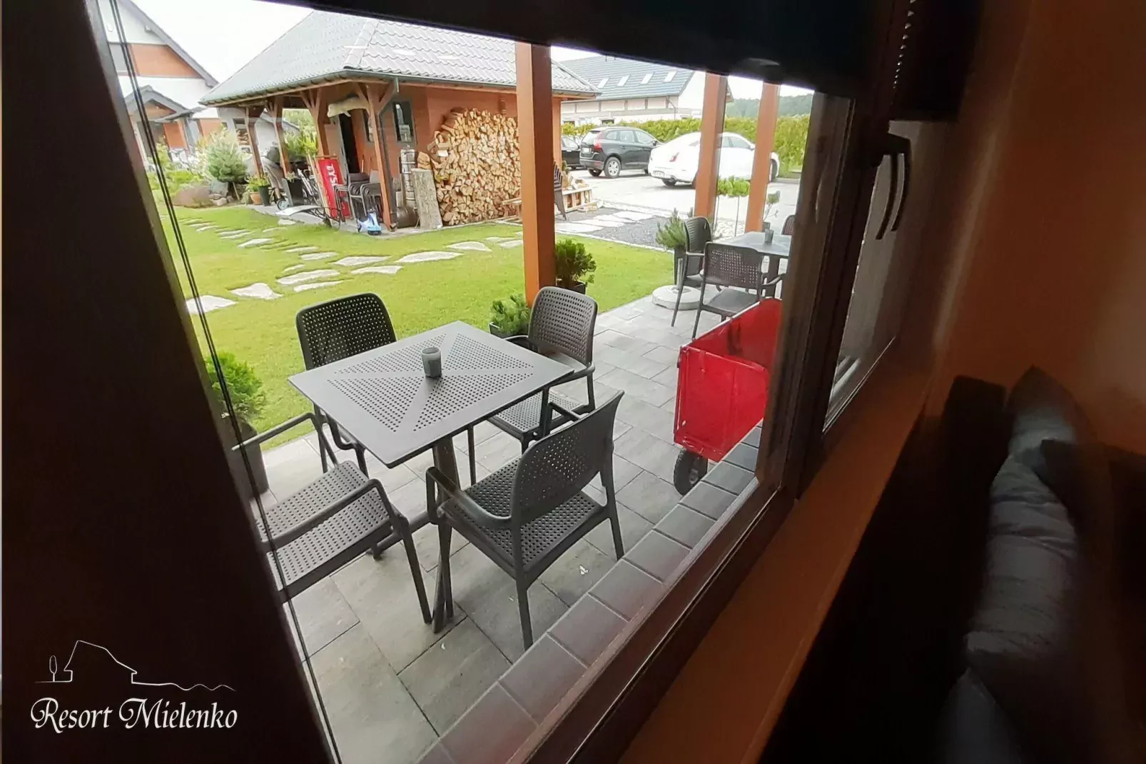 Dom szeregowy dla 4 osób Mielenko-Terrasbalkon