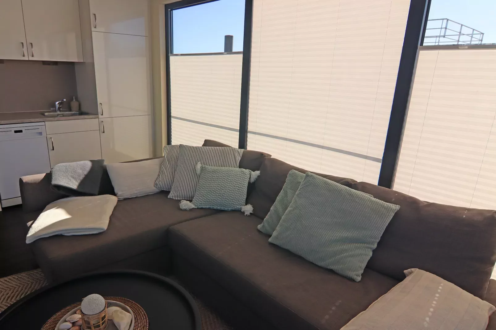 Hausboot Family & Friends LP 3 / 4 Personen-Woonkamer