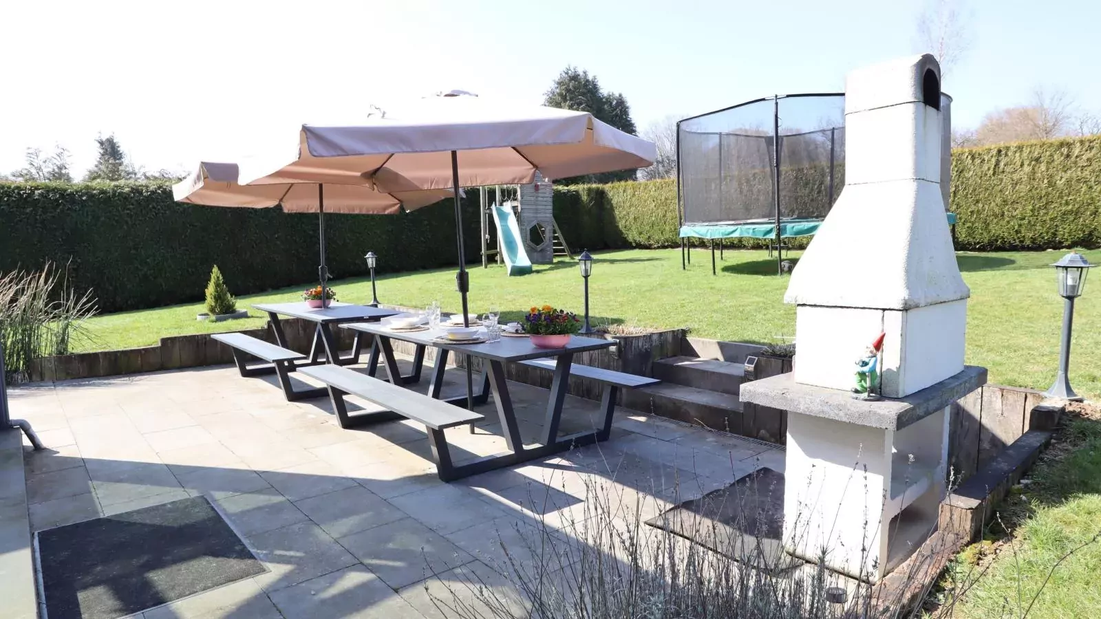 Villa Belvedère-Tuinen zomer