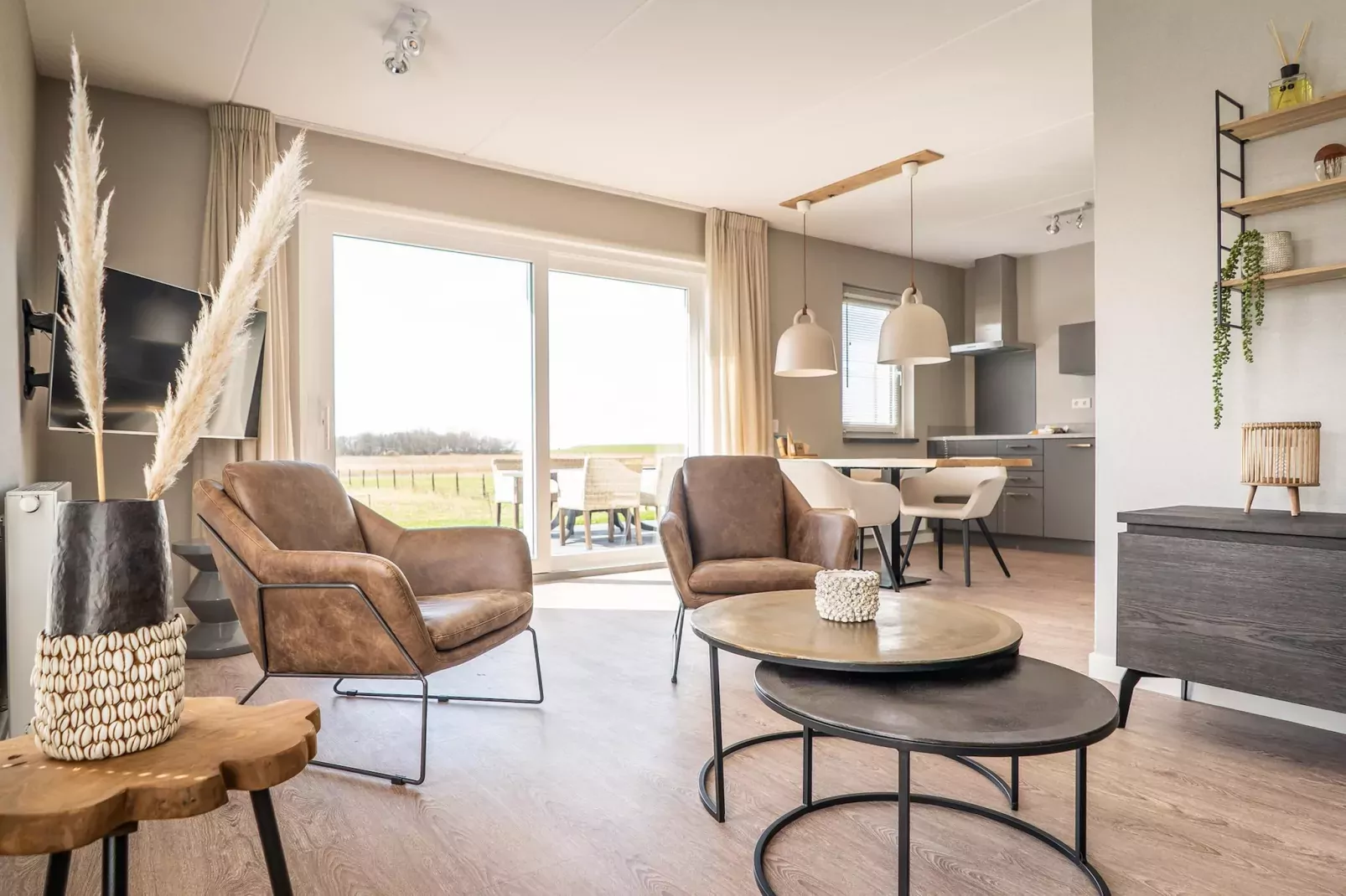 Bungalow Roggesloot A-8a-Woonkamer