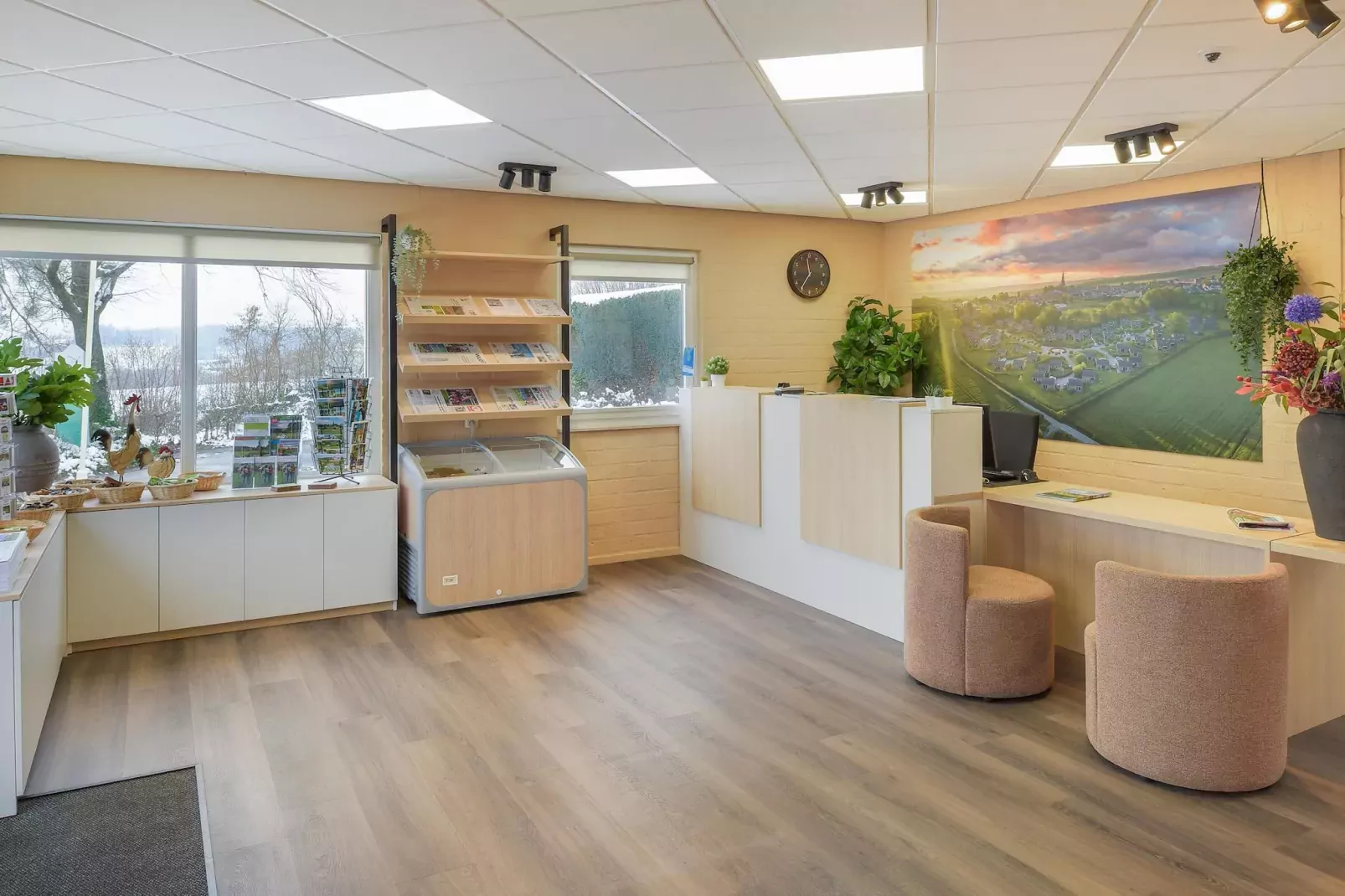 Vakantiepark Reevallis 2-Hal-ontvangst