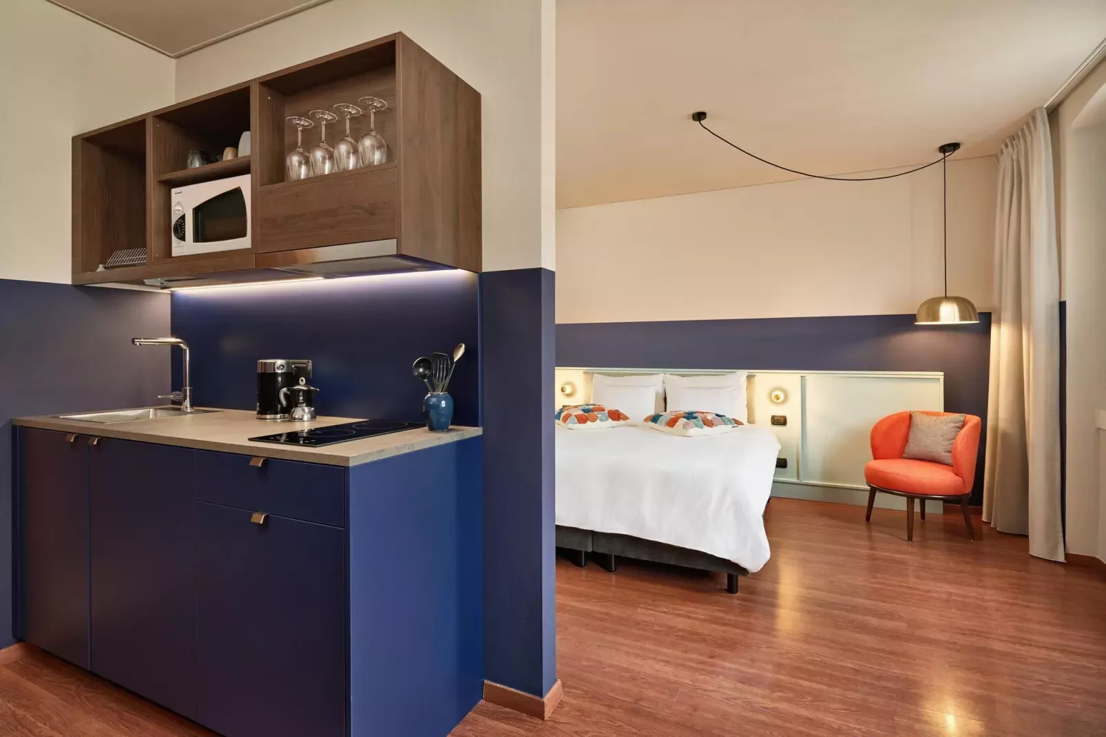 URBANAUTS Studios Minelli - Comfy 2 Personen-Keuken