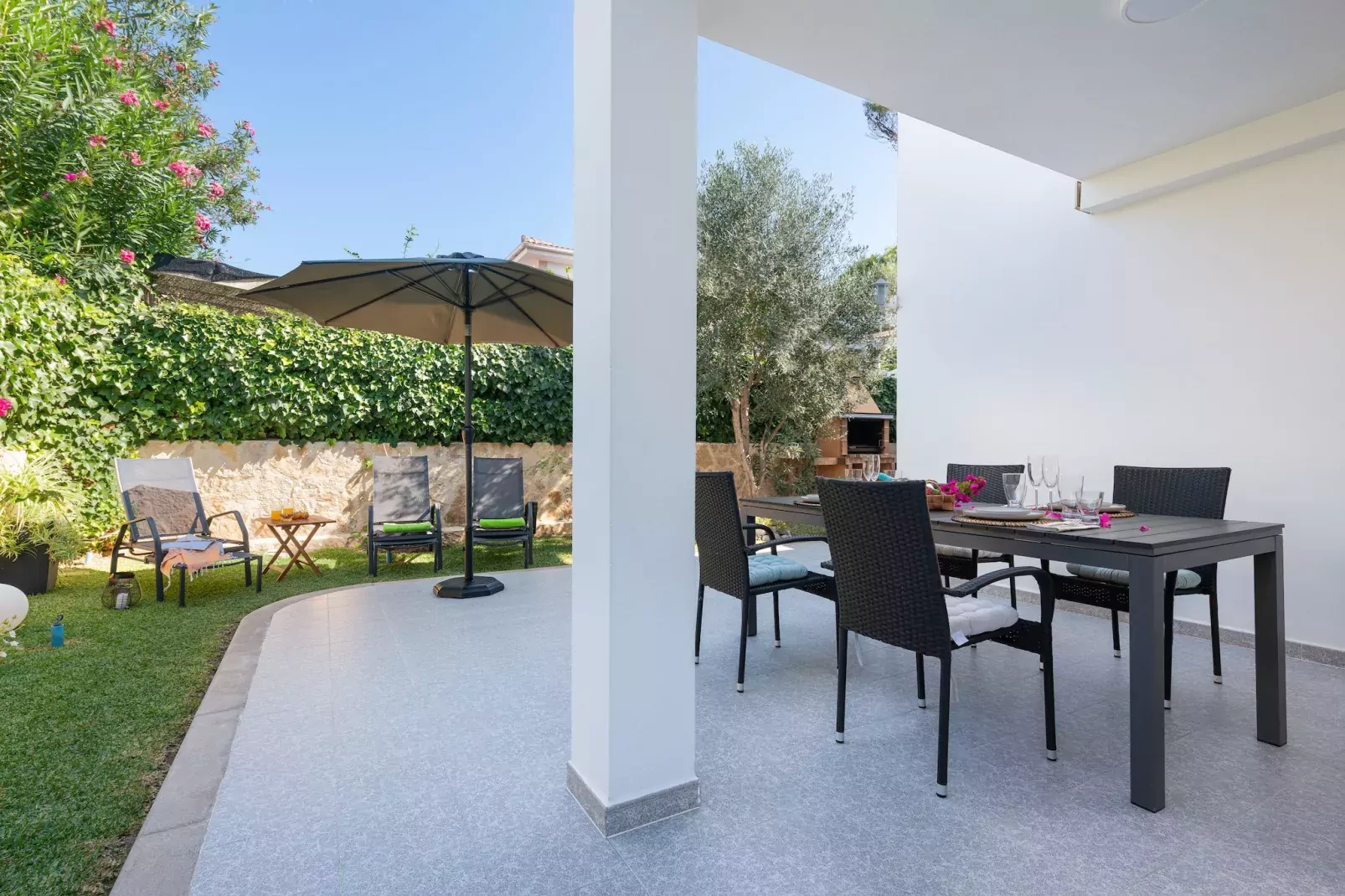 Villa Isabel-Tuinen zomer