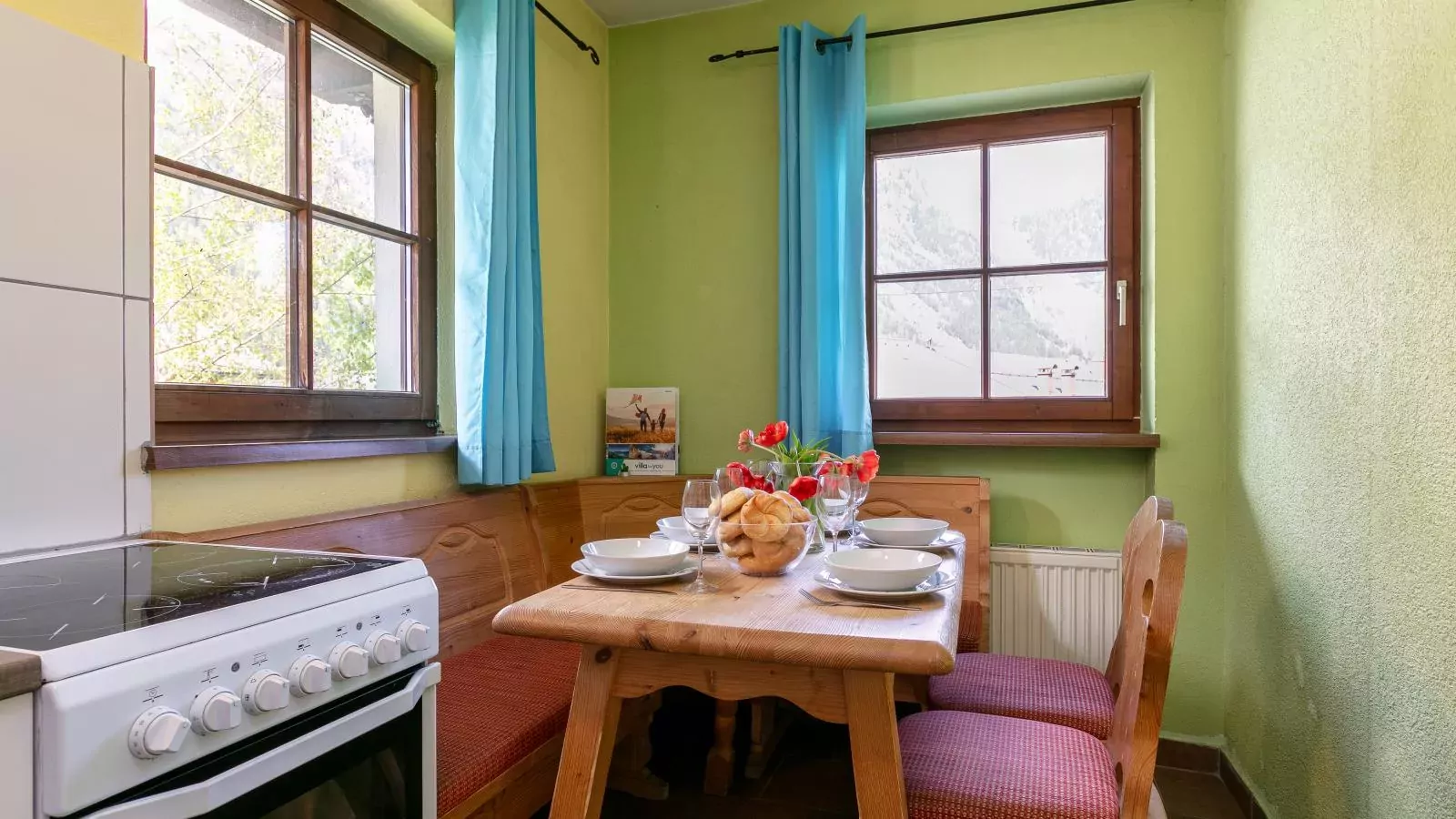 Schweizerhof Enzian-Eetkamer