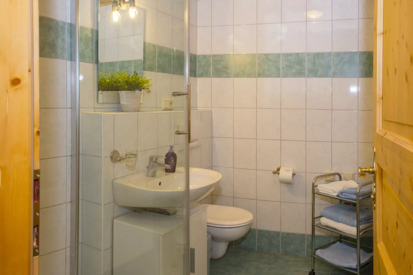 Appartement Enzian - am Skihügel-Badkamer