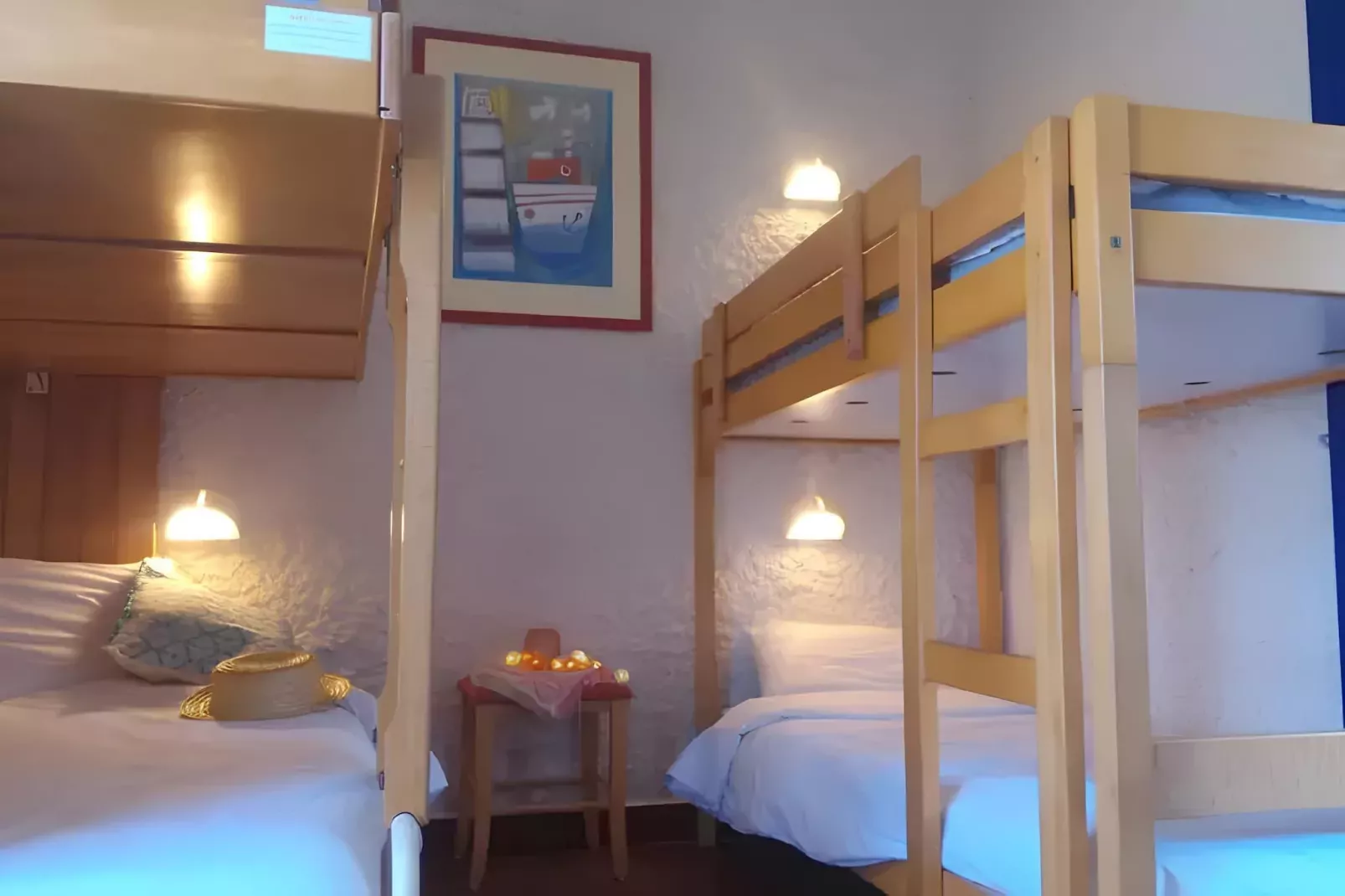 Belle-Île-en-Mer/Gîte 4 Pièces 8 Personnes 1 bébé 2 salles d'eau-Slaapkamer