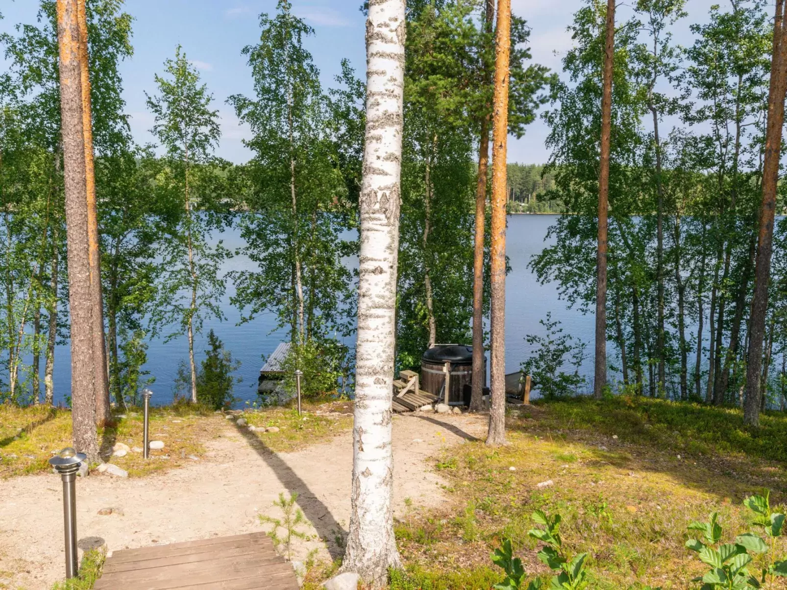Hot pool cottage ainu-Buiten