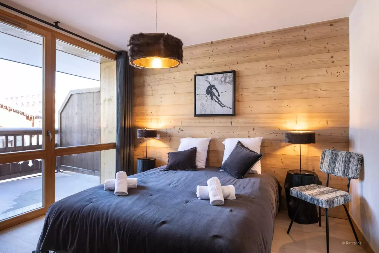 LES DEUX ALPES Neige et Soleil -A48S-Slaapkamer