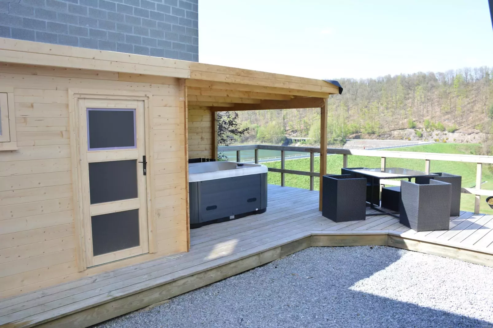 Studio Ferme Simon-Terrasbalkon