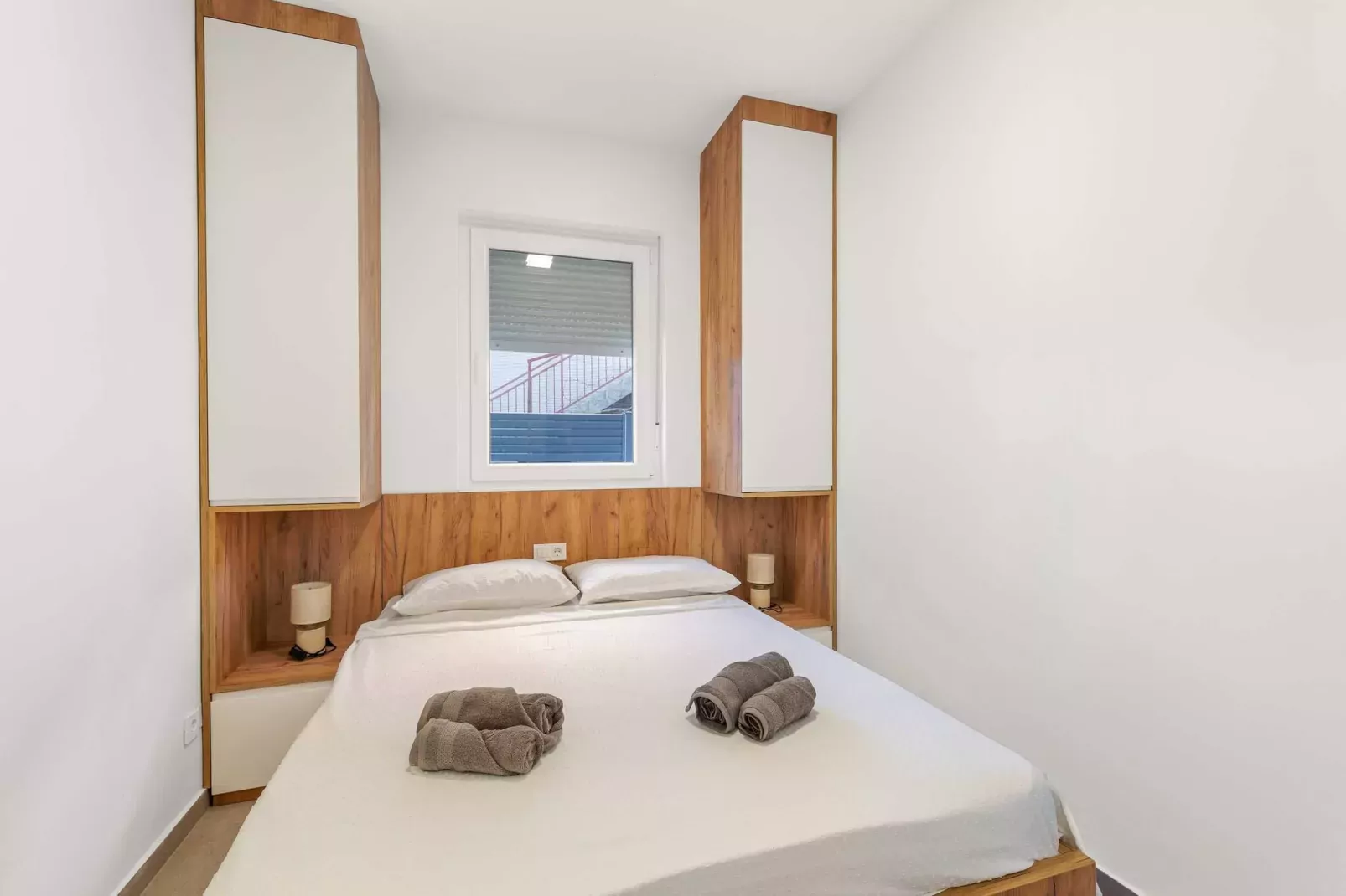 Apartments Velic - Two bedroom apartment A-Slaapkamer