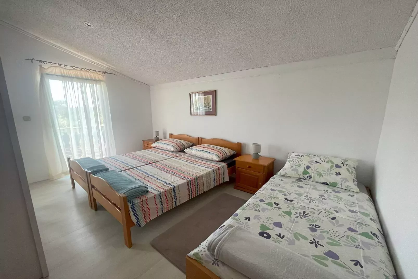 Apartments Tonči - balcony A1-Slaapkamer