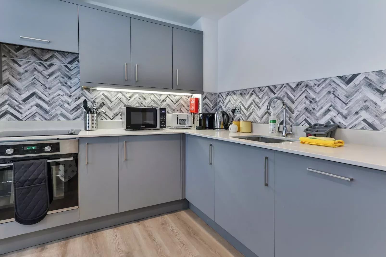 Belle House, Apt 3-Keuken